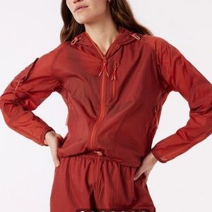 NWT Outdoor Voices Windbreaker Jacket in Russet S